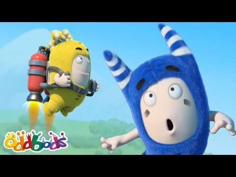 Mochila a Jato! 😮🚀 | 1 HORA DE ODDBODS | Desenhos Animados Engraçados em Português