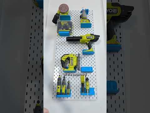 I designed the best tool organization system.