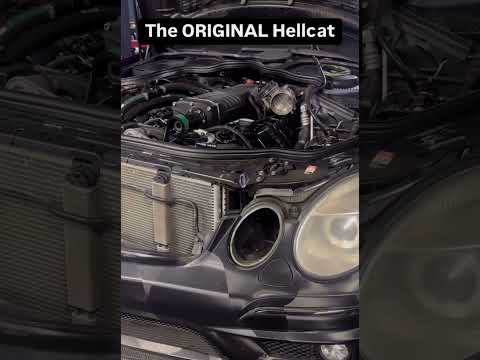 Orignal Hellcat? #hellcat #supercharged #mercedesw211 #mercedes #srt #shorts #viral #fyp #srthellcat