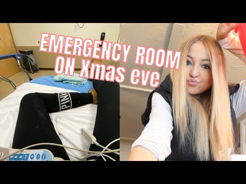 Going to the ER on Christmas Eve….