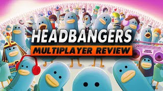 Vido-Test : Headbangers: Rhythm Royale Multiplayer Review - Simple Review