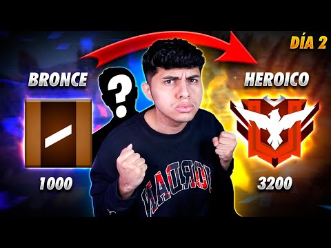 🔴DIA 2 SUBIENDO DESDE BRONCE HASTA HEROICO SIN PERDER PUNTOS😎 (VOY YA EN PLATINO🤡) JOELTHEPRO