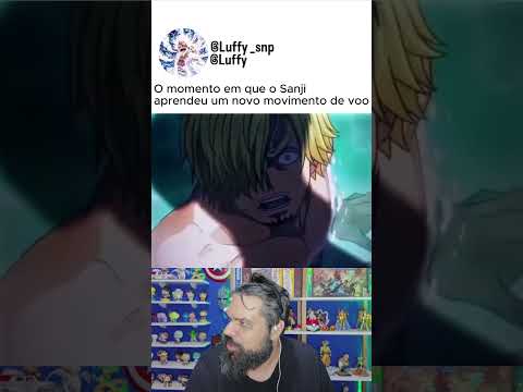 O dia em que o Sanji superou a gravidade! #luffy #onepiecebrasil #zoro #sanji