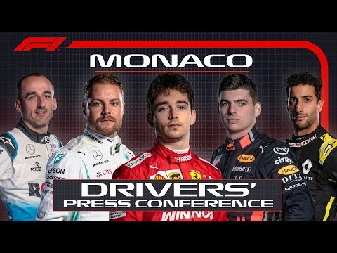 2019 Monaco Grand Prix: Pre-Race Press Conference