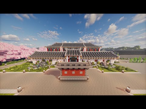 Siheyuan [四合院] Minecraft Bedrock 1.21.90+ | MCPE Maps