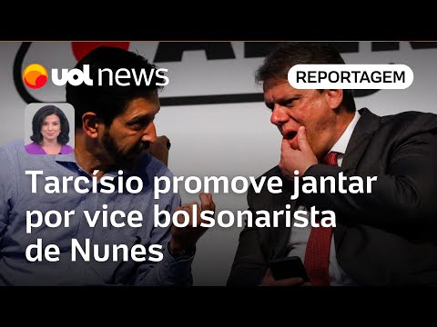 Para conter Marçal, Tarcísio promove jantar por vice bolsonarista de Nunes | Raquel Landim