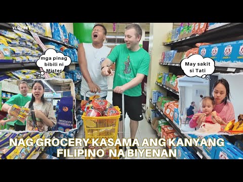 NAGKASAKIT ANAK NAMIN😔 NAG GROCERY SILA AT MGA PINAGBIBILI NI MISTER DITO SA PINAS