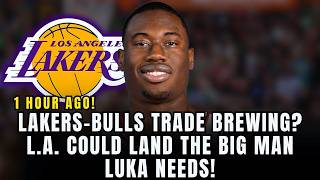 🚨 LAKERS & BULLS COULD STRIKE A DEAL! NEW BIG MAN HEADING TO L.A.? LOS ANGELES LAKERS NEWS!