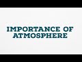 Atmospheric Functions and Effects
