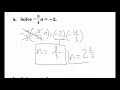 Solving Equations and Word Problems