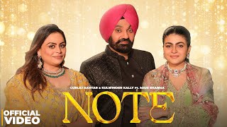 NOTE : Gurlez Akhtar | Gur Sidhu | Kaptaan | Mahi Sharma | Latest Punjabi Songs 2025