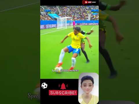 The X-Factor on the Field | Women's Crazy Skills | Rare Football Moments #shorts