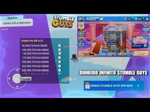 Stumble guys mod menu 0.83.2 INFINITO TUDO DESBLOQUEADO? (emotes e skins) 2025