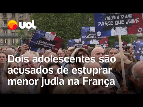 Dois adolescentes acusados na França por estuprar menor judia