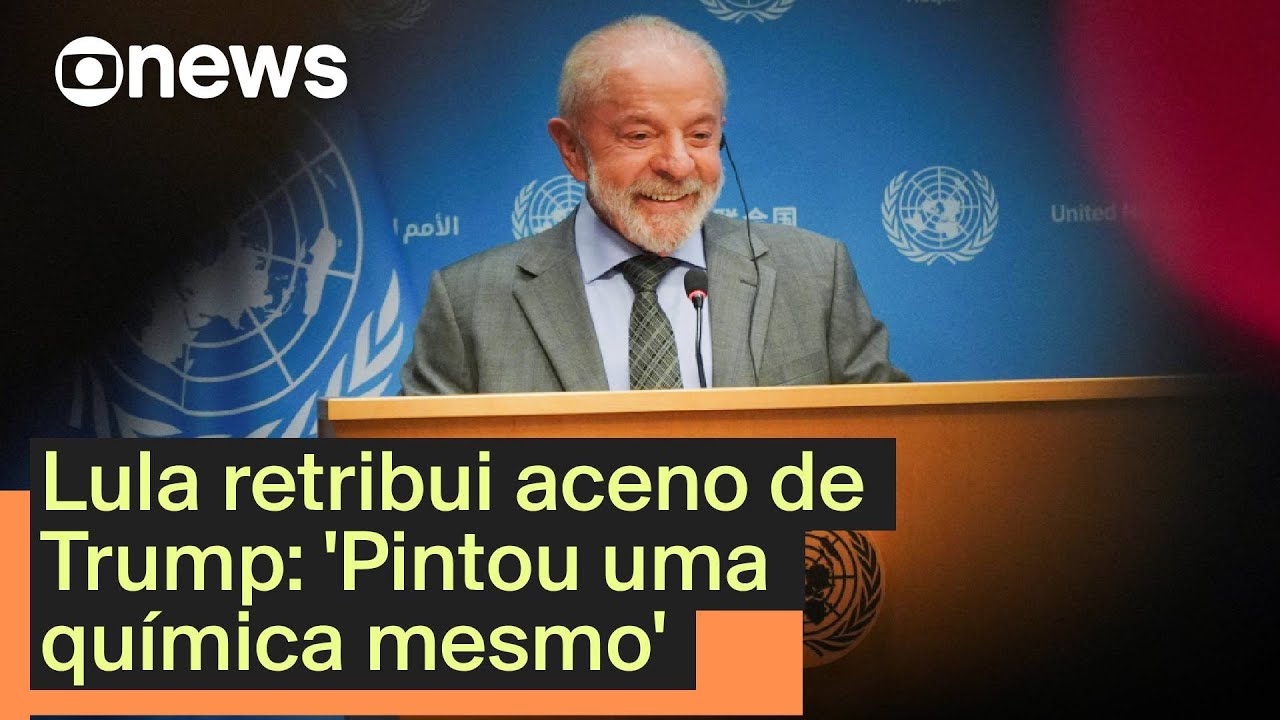 Lula retribui aceno de Trump pintou uma química mesmo