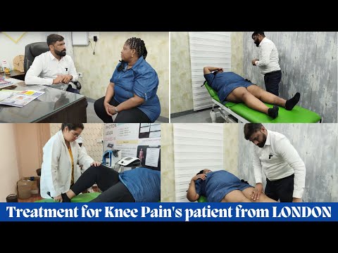 Treatment for Knee Pain patient from LONDON by Dr. Arvind Jaga | #kneepaintreatment