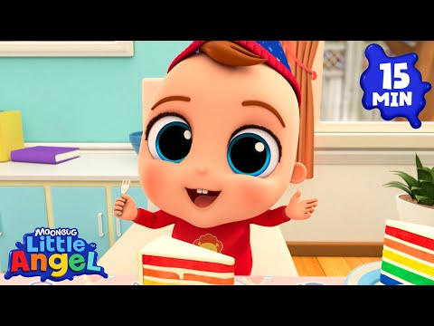 Number Song with Balloons | Fun Sing Along Songs by @LittleAngel Playtime