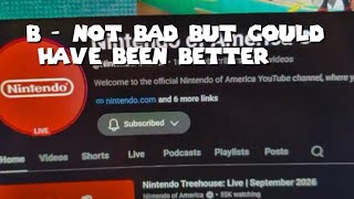 My quick thoughts on the Nintendo September 2026 direct