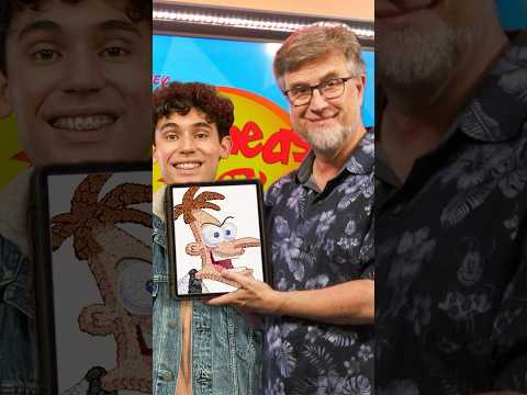 I Surprised the Creator of Phineas and Ferb! #PhineasandFerb
