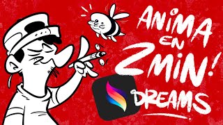 ¡Animación en 2 MINUTOS! - Procreate Dreams