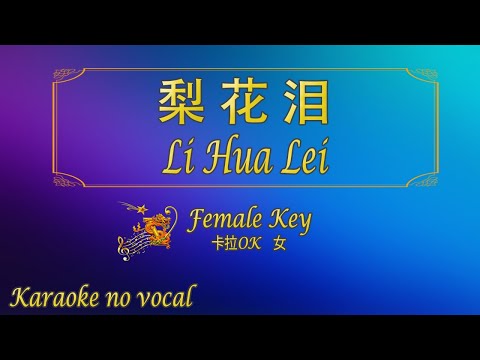 梨花淚 【卡拉OK (女)】《KTV KARAOKE》 – Li Hua Lei (Female)