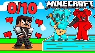 WOJAN NIE LUBI PIOSENKI "MINECRAFT ⛏️" 😭😭😭