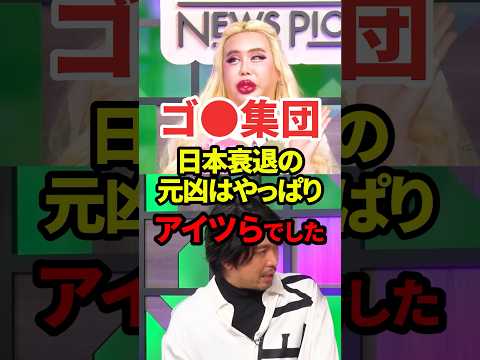 日本を衰退させたゴ●集団#政治