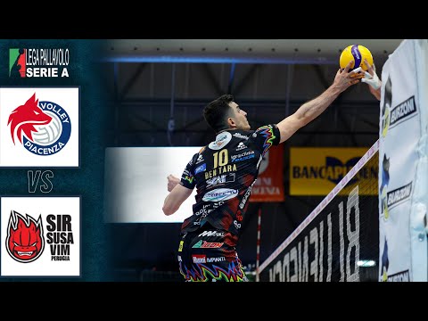 Piacenza vs. Perugia - Highlights | SuperLega 2025 - Matchday 22