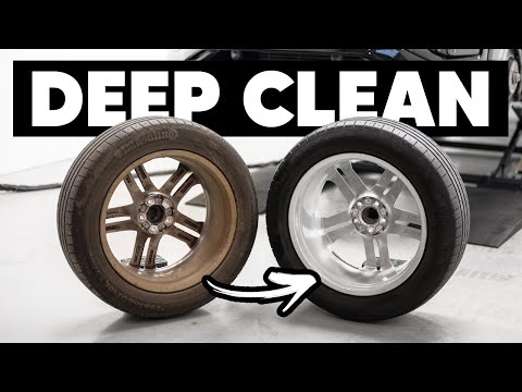 Deep Cleaning Dirty Wheels - Wheels Off Detail Audi Q5