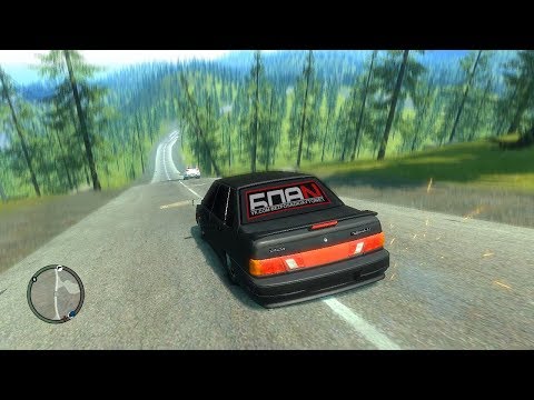 СПУСК БЕЗ ТОРМОЗОВ НА ЗАНИЖЕННЫХ ТАЗАХ БПАН ! - GTA 4 RUSSIA