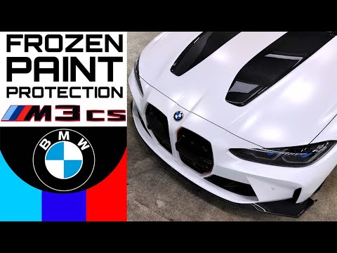 Protecting BMW Frozen Paint with PPF - BMW M3 CS