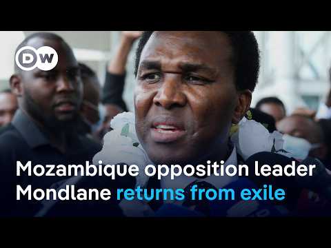 Tensions rise in Mozambique as main opposition leader returns | DW News