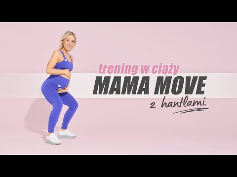 TRENING DLA KOBIET W CIĄŻY🤰| 30 MINUT Z HANTLAMI | BEZPIECZNY NA KAŻDY ETAP | Agata Zając