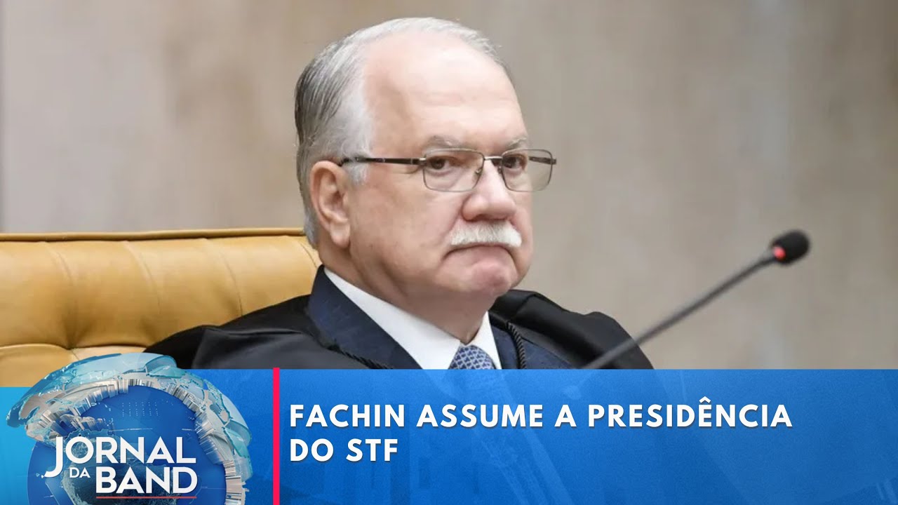 Fachin assume a presidência do STF | Jornal da Band