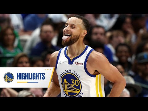 Stephen Curry  and Andrew Wiggins Lead Warriors Over Mavericks | May 22, 2022 video clip