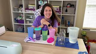 Color changing cups!