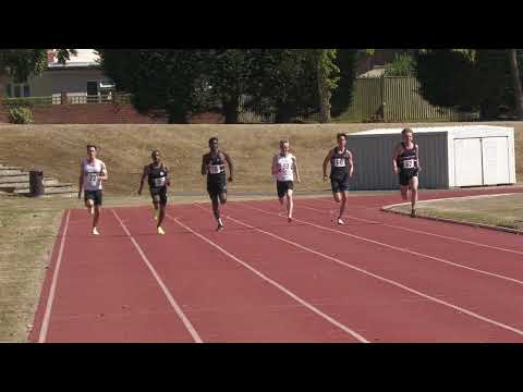 200m men non scoring race 1 Southern Athletics League at Tonbridge 13th August 2022