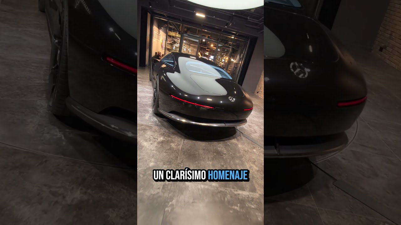 El coche del futuro homenajeando a lo mejor de su pasado ✨