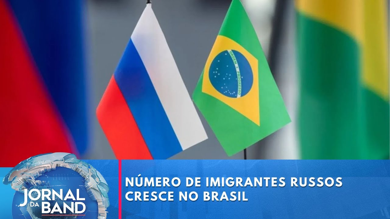 Número de imigrantes russos cresce no Brasil | Jornal da Band