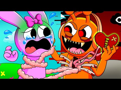 Incredibox Sprunki - PINK PINKI FALLS IN LOVE WITH ORANGE OREN?!? Cartoon Animation