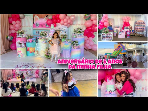 A GABY CHEGOU DE SURPRESA/ ANIVERSÁRIO DA MINHA FILHA DE 5 ANOS