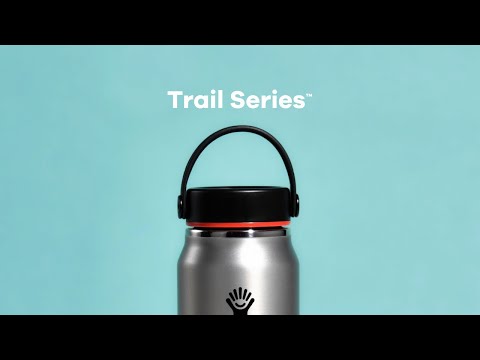 Hydro Flask 40 oz Lightweight Wide Mouth Trail Series Bottle - Obsidian