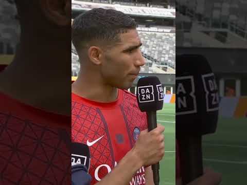 Achraf Hakimi regala Su Camiseta a Guti