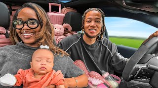 OUR FIRST ROAD TRIP WITH OUR NEWBORN!