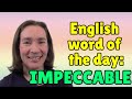 Understanding Impeccable English Concepts