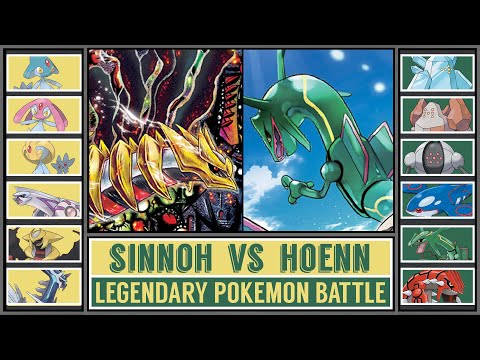 SINNOH vs HOENN | Legendary Pokémon Battle