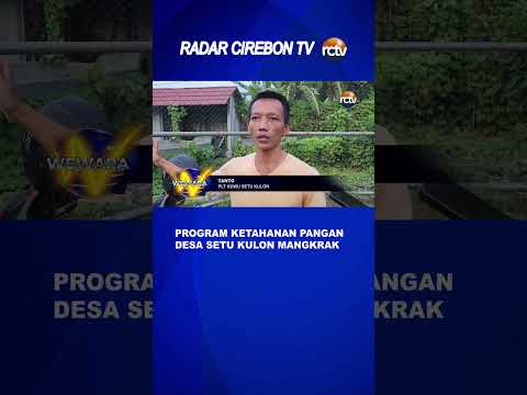 Program Ketahanan Pangan Desa Setu Kulon Mangkrak