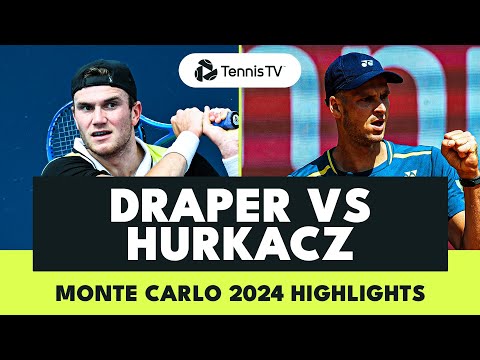 Jack Draper vs Hubert Hurkacz Match Highlights | Monte Carlo 2024