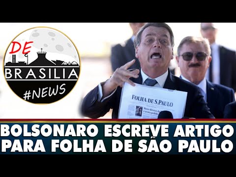 Bolsonaro publica artigo na Folha e é atacado por leitores. 12/11