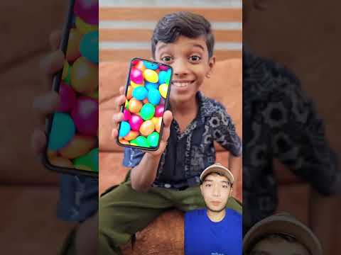 Adek gak puasa makan permen di hp 😱 #comedy